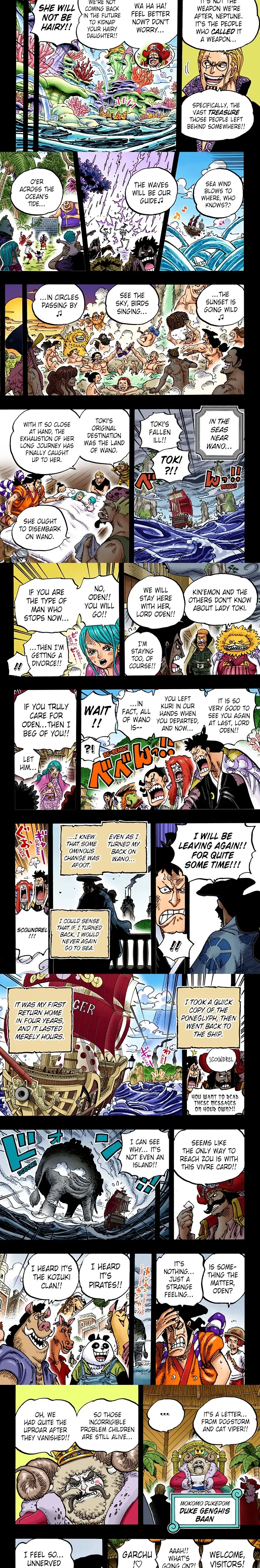 One Piece Digital Colored Chapter 967 image 3